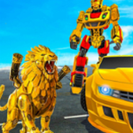 超级英雄飞狮机器人变形免费版