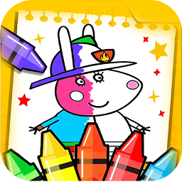 小猪佩奇涂鸦画本免广告版
