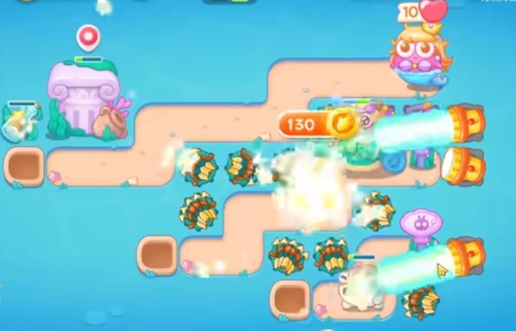 保卫萝卜4海的闺女第89关高效通关攻略