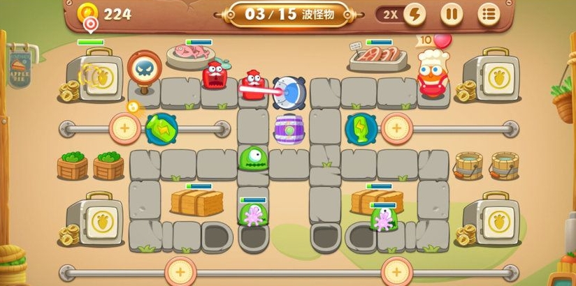 如何顺利通关保卫萝卜59关？——高手教你轻松拿三星，策略为王！