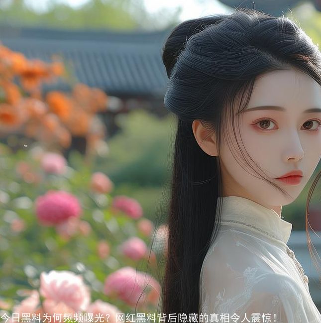 今日黑料为何频频曝光？网红黑料背后隐藏的真相令人震惊！