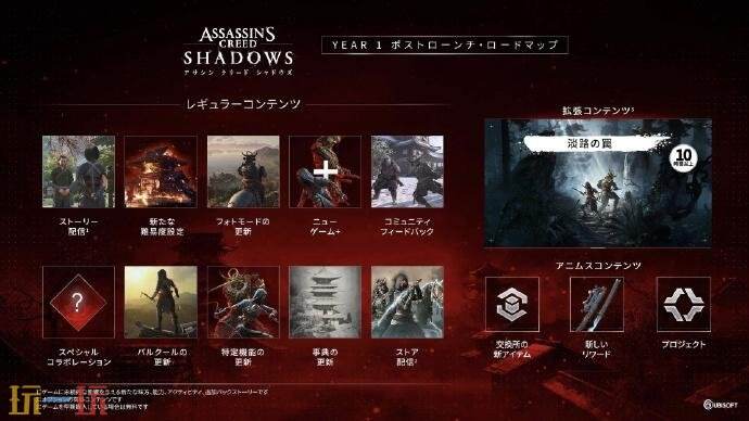刺客信条：影暗藏玄机？年度重磅更新竟包含这些神秘内容！