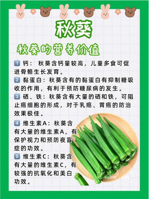 10大秋葵健康功效揭秘：男性加油站与女性美容院的科学解读
