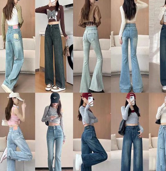 牛仔裤美女必学穿搭技巧：免费教程教你显瘦显高搭配术，轻松提升回头率