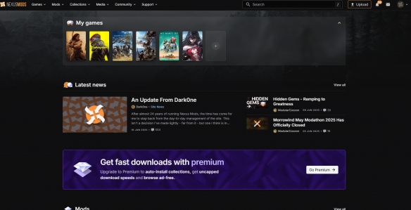 Nexus_Mods的创始人正式辞任，平台的运营权已交由新一届管理团队