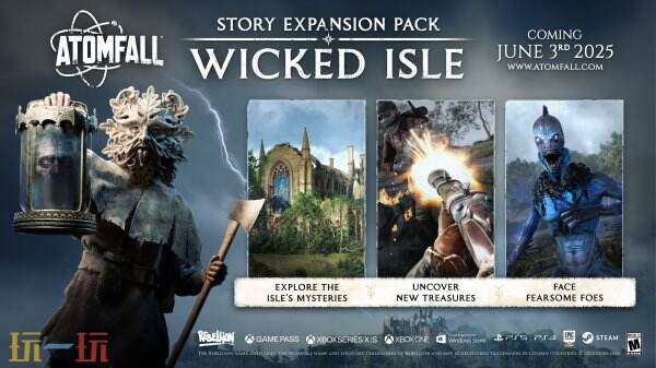 关于生存动作游戏《原子陨落》的最新扩展内容,官方宣布名为“邪恶岛”的DLC将于6月3日正式推出。 关于生存动作游戏《原子陨落》的最新扩展内容,官方宣布名为“邪恶岛”的DLC将于6月3日正式推出。