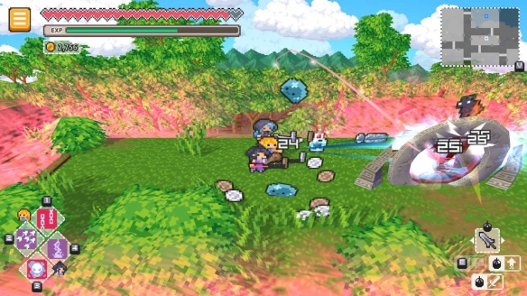 像素风格的游戏《锻冶屋与地下城》正式登陆Steam平台，开启打造专属神器的新篇章！