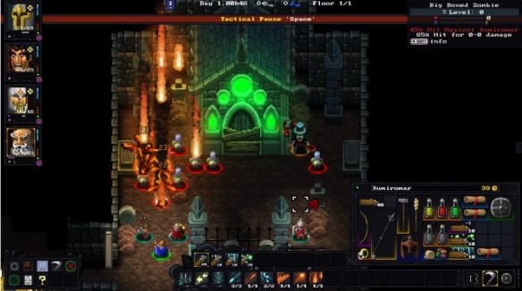 像素风格的暗黑地牢结合永恒之塔元素？《逃离疯狂帝国》提供先行体验