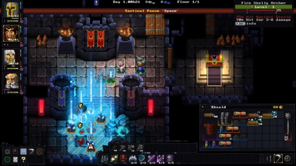 像素风格的暗黑地牢结合永恒之塔元素？《逃离疯狂帝国》提供先行体验