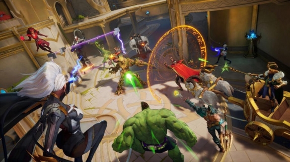 《漫威争锋》的热度出现了明显的急剧下滑，导致同时在线玩家数量大幅减少，降幅接近九成！