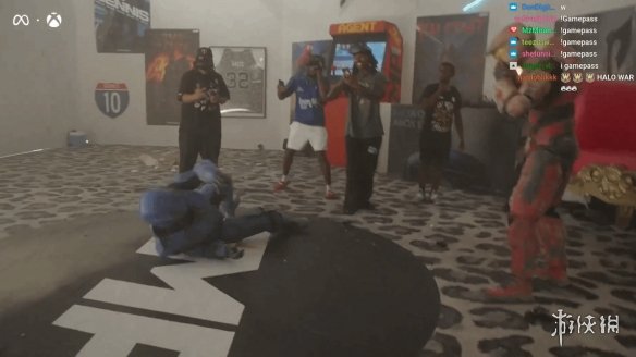 次元跨越？主播试玩《光环》引发轰动：斯巴达战士冲破屏障现身