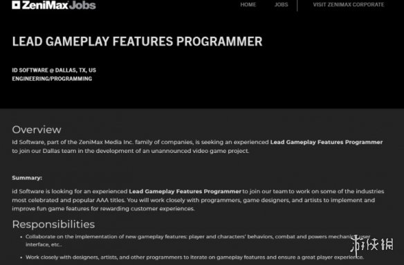 据传，id工作室正处于新一代《毁灭战士：黑暗时代》游戏玩法研发阶段。

