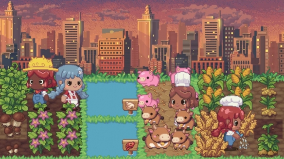 萌趣放置类游戏《遗忘周一咖啡馆》现已开启试玩，支持直播弹幕互动体验！