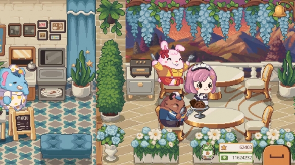 萌趣放置类游戏《遗忘周一咖啡馆》现已开启试玩，支持直播弹幕互动体验！