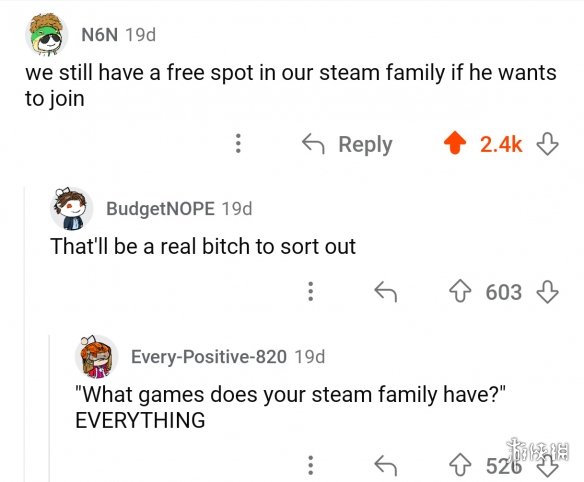 外国网友惊悉上海玩家的庞大游戏库,超过四万款,纷纷恳请加入他的家庭组 外国网友惊悉上海玩家的庞大游戏库,超过四万款,纷纷恳请加入他的家庭组