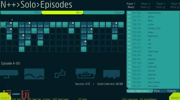 快节奏动能类平台游戏《N++》全新“TEN++”更新现已发布上线 快节奏动能类平台游戏《N++》全新“TEN++”更新现已发布上线