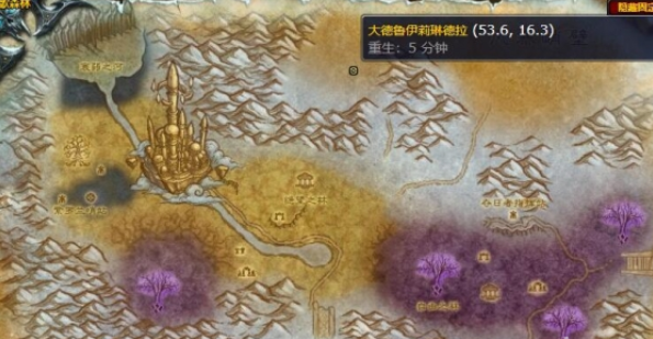 关于魔兽世界中的大德鲁伊伊莉琳德拉的具体位置，本文将为您详细解析。

