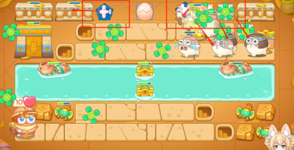 关于在《保卫萝卜4：法老归来》第三关如何通关，以下提供详细攻略指南-这是本关的完整攻略方案。 
