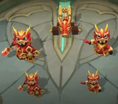 《英魂之刃口袋版》慷慨赠送“亿”点福利，龙年专属皮肤纷纷上线！