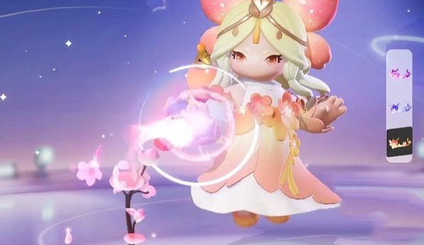 关于元梦之星桃中仙皮肤在祈愿系统中的保底次数及相关介绍，以下为详细说明。  
