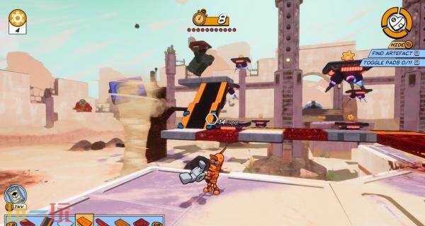 备受期待的3D动作平台游戏《Junkster》即将面世