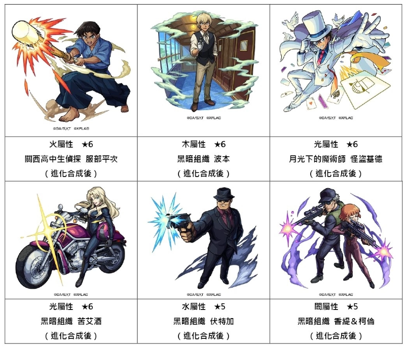 《怪物弹珠》与《名侦探柯南》展开合作，首次引入江户川柯南、毛利兰、灰原哀等备受欢迎的角色！

