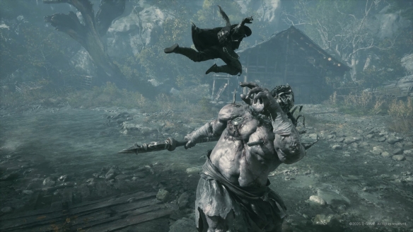 《影之刃零》最新曝光的游戏截图发布：动作犀利迅猛，腾空斩杀！ 
