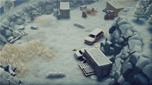 今日正式上线了《逃离鸭科夫》冰雪主题的全新挑战地图