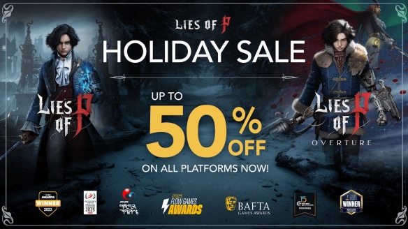 迎接新年的到来！NEOWIZ游戏正式推出大规模折扣促销，匹诺曹限时直降50%。

