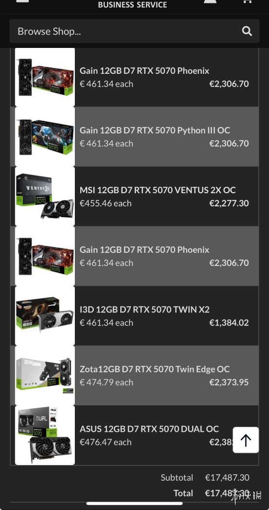 当前,玩家们难以获得一张显卡!RTX 5070的供应紧张导致市场价格可能迎来剧烈上涨 当前,玩家们难以获得一张显卡!RTX 5070的供应紧张导致市场价格可能迎来剧烈上涨