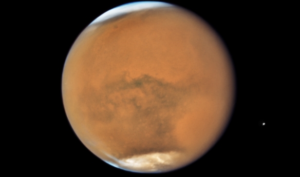 1月9日即将迎来火星合日现象，届时地球与火星将在太阳两侧短暂“失联”。  
