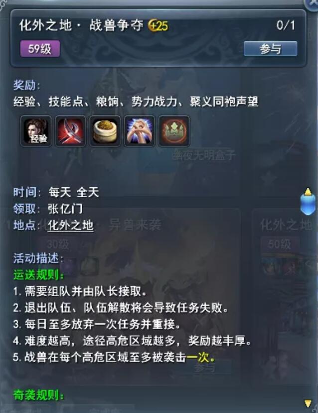 《天下万象》跨区副本系统详解