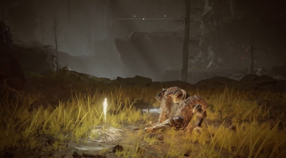 宫崎英高坦言，《艾尔登法环》的创作过程已经远远偏离了马丁最初的设想。   
