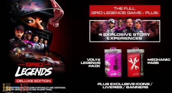 备受期待的竞速佳作《GRID Legends》豪华版已于1月29日在Switch平台正式发售