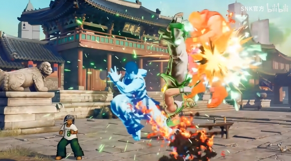 《饿狼传说：群狼之城》的最新DLC人物“金在勋”正式揭幕，预计于明日上线！ 

