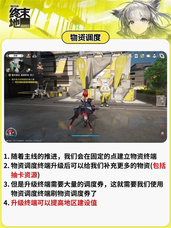 关于《明日方舟终末地》的调度券获得方法详解及图示说明
