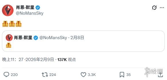 《无人深空》项目负责人发布的表情符号引发广泛热议!据传或将推出一场重大的内容更新 《无人深空》项目负责人发布的表情符号引发广泛热议!据传或将推出一场重大的内容更新