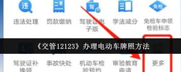 利用交管12123平台申请电动车牌照的详细步骤与操作指南 利用交管12123平台申请电动车牌照的详细步骤与操作指南