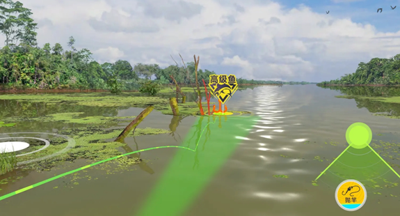 钓鱼巨物猎手抛竿技巧
