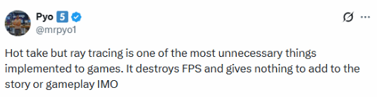 光线追踪技术导致帧率下降的问题是否变成了鸡肋?玩家们纷纷寄希望于性能更强的PS6!
光线追踪技术导致帧率下降的问题是否变成了鸡肋?玩家们纷纷寄希望于性能更强的PS6!