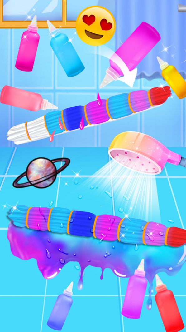 独角兽彩虹扎染