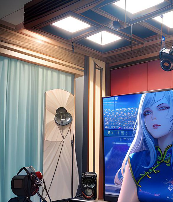 有没有私人房间虚拟人物的直播间