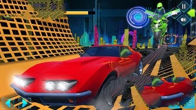 飞行汽车变形特效