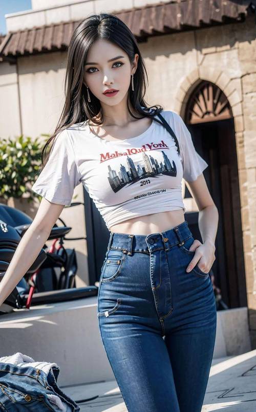 牛仔裤美女后进免费片