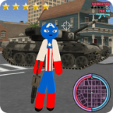 火柴人队长绳索英雄免费版