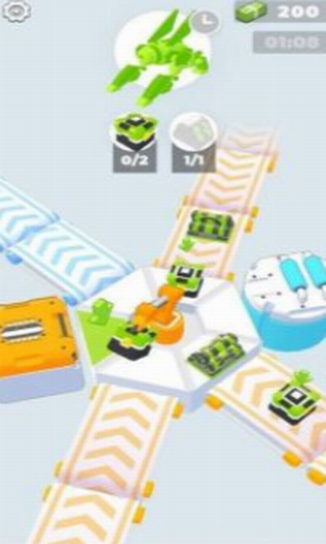 点击工厂机械臂3D