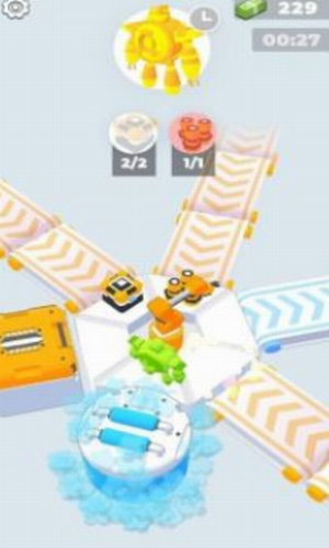 点击工厂机械臂3D