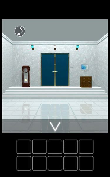 从下雪的庭院中脱出2021