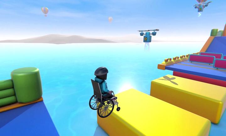 轮椅向前冲汉化版