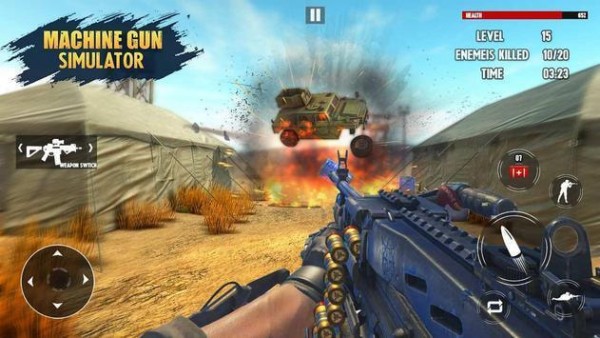 真正的机枪射击2020最新版